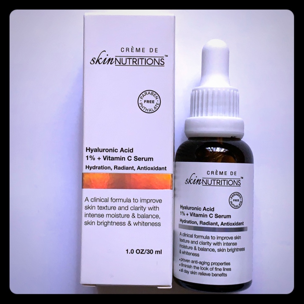 SKINNUTRITIONS Hyaluronic Acid 1% Vitamin C Serum